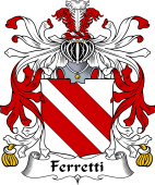 Italian Coat of Arms for Ferretti