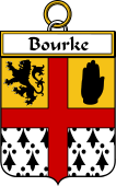 Irish Badge for Bourke
