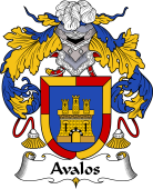 Portuguese Coat of Arms for Avalos