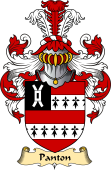 English Coat of Arms (v.23) for the family Panton