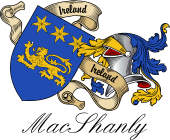 Sept (Clan) Coat of Arms from Ireland for MacShanly