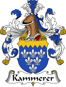 German Wappen Coat of Arms for Kammerer
