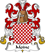 Coat of Arms from France for Moine