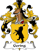 German Wappen Coat of Arms for Gering