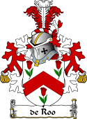 Dutch Coat of Arms for de Roo