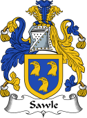 English Coat of Arms for Sawle