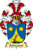 v.23 Coat of Family Arms from Germany for Schweder