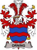 Norwegian Coat of Arms for Orning