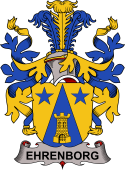 Swedish Coat of Arms for Ehrenborg