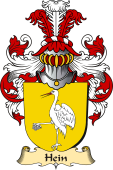 v.23 Coat of Family Arms from Germany for Hein