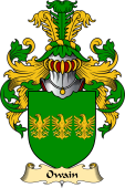 Welsh Family Coat of Arms (v.23) for Owain (GWYNEDD)