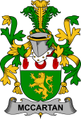Irish Coat of Arms for McCartan