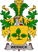 Coat of arms used by the Danish family Wernick