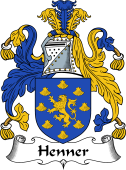 English Coat of Arms for Henner