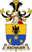 Republic of Austria Coat of Arms for Aschauer