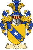 Scottish Family Coat of Arms (v.23) for Scott
