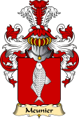 French Family Coat of Arms (v.23) for Meunier