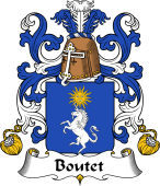 Coat of Arms from France for Boutet