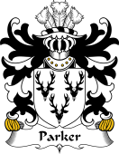 Welsh Coat of Arms for Parker (of Llanllywed, Monmouthshire)