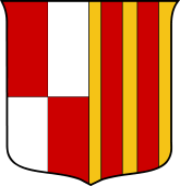 Italian Family Shield for Gaetani