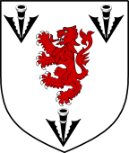 English Family Shield for Egerton