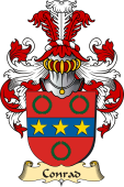 v.23 Coat of Family Arms from Germany for Conrad