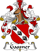 German Wappen Coat of Arms for Gassner