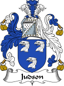 English Coat of Arms for the family Judson