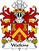 Welsh Coat of Arms for Watkins (of Pembrokeshire)