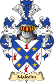 Scottish Family Coat of Arms (v.23) for Malcolm or MacCallum