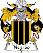 Portuguese Coat of Arms for Negrão