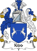 English Coat of Arms for Kidd