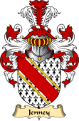 English Coat of Arms (v.23) for the family Jenney