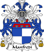 Italian Coat of Arms for Manfredi