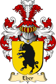 v.23 Coat of Family Arms from Germany for Eber