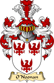 Irish Family Coat of Arms (v.23) for O'Noonan