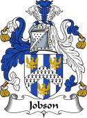 English Coat of Arms for the family Jobson