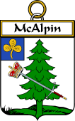 Irish Badge for McAlpin or MacAlpine
