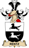 Republic of Austria Coat of Arms for Rentz