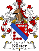 German Wappen Coat of Arms for Küster