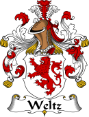 German Wappen Coat of Arms for Weltz