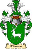 Irish Family Coat of Arms (v.23) for O'Connor (Corcomroe)