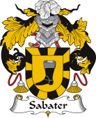 Spanish Coat of Arms for Sabater