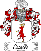 Araldica Italiana Coat of arms used by the Italian family Capella