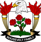 Coat of arms used by the Roosevelt family in the United States of America