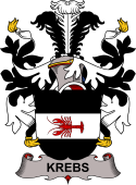 Danish Coat of Arms for Krebs