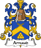 Coat of Arms from France for Arnaud