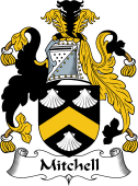 English Coat of Arms for Mitchell or Michell