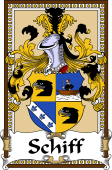 German Coat of Arms Wappen Bookplate  for Schiff