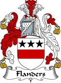English Coat of Arms for the family Flanders